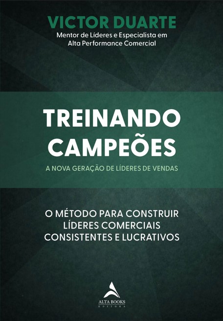 Capa do livro Treinando Campeões